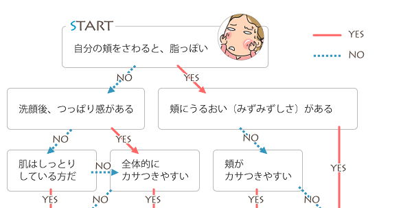 肌質チェック