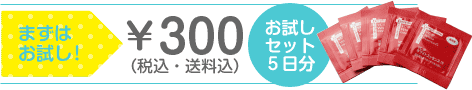 お試しセット5日分
