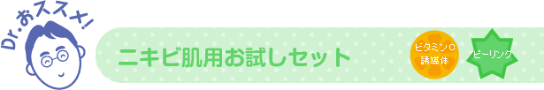 ニキビ肌用お試しセット