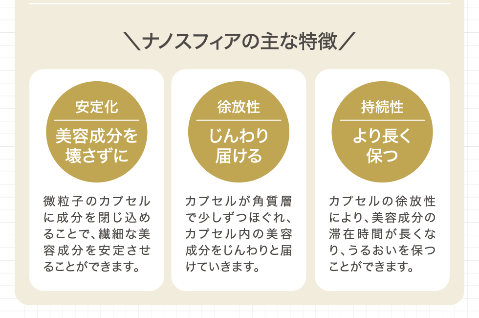 ベタつきが気になる時は薄くのばしましょ。