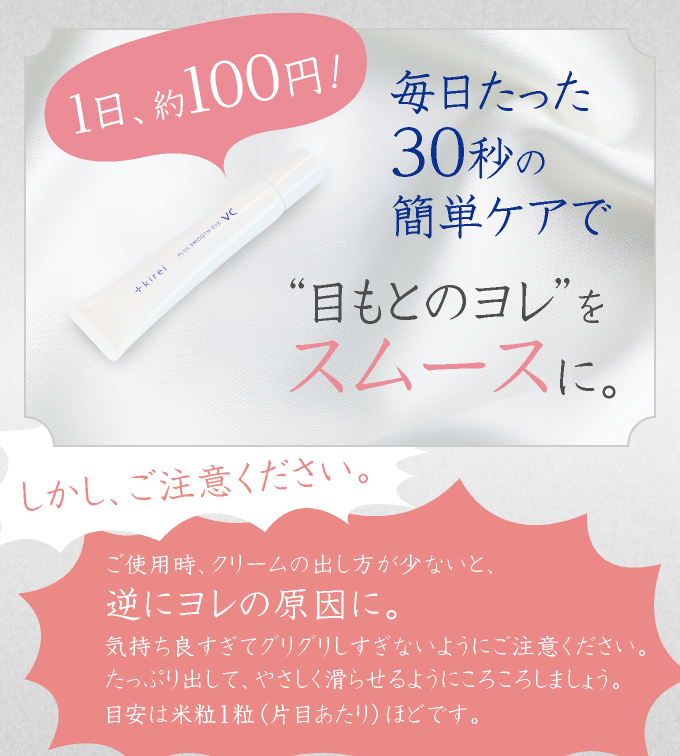 1日、約100円!
