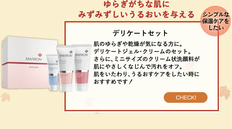 エンビロン デリケートセット