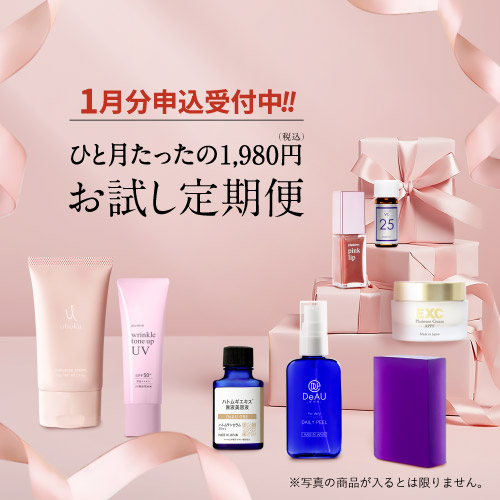  【お申込1月16日まで】 毎月届く、きっと見つかる Beauty Box お試し定期便<br>【27日頃お届け】【毎月お届け 全12回コース】【メール便】
