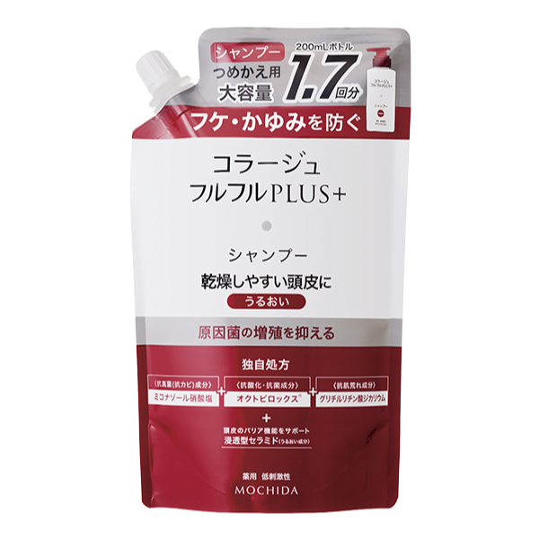 コラージュフルフル プラスシャンプーうるおい / つめかえ / 薬用シャンプー / 持田ヘルスケア
