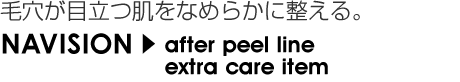 毛穴が目立つ肌をなめらかに整える ナビジョン/GGエッセンス