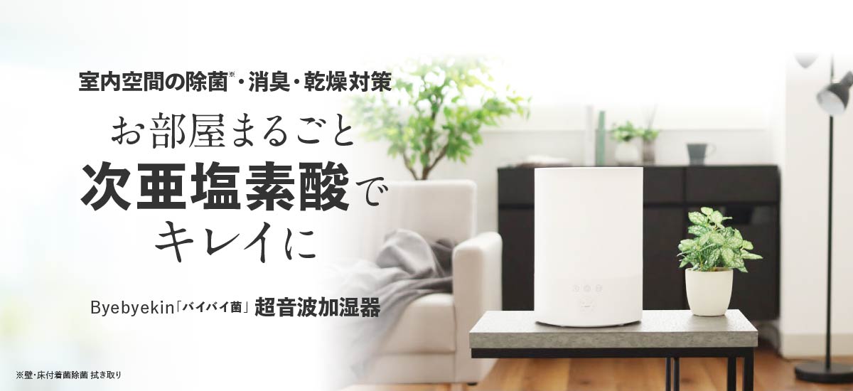 お部屋にたっぷりのうるおいを