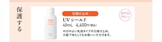 UVシールド（日焼け止め）