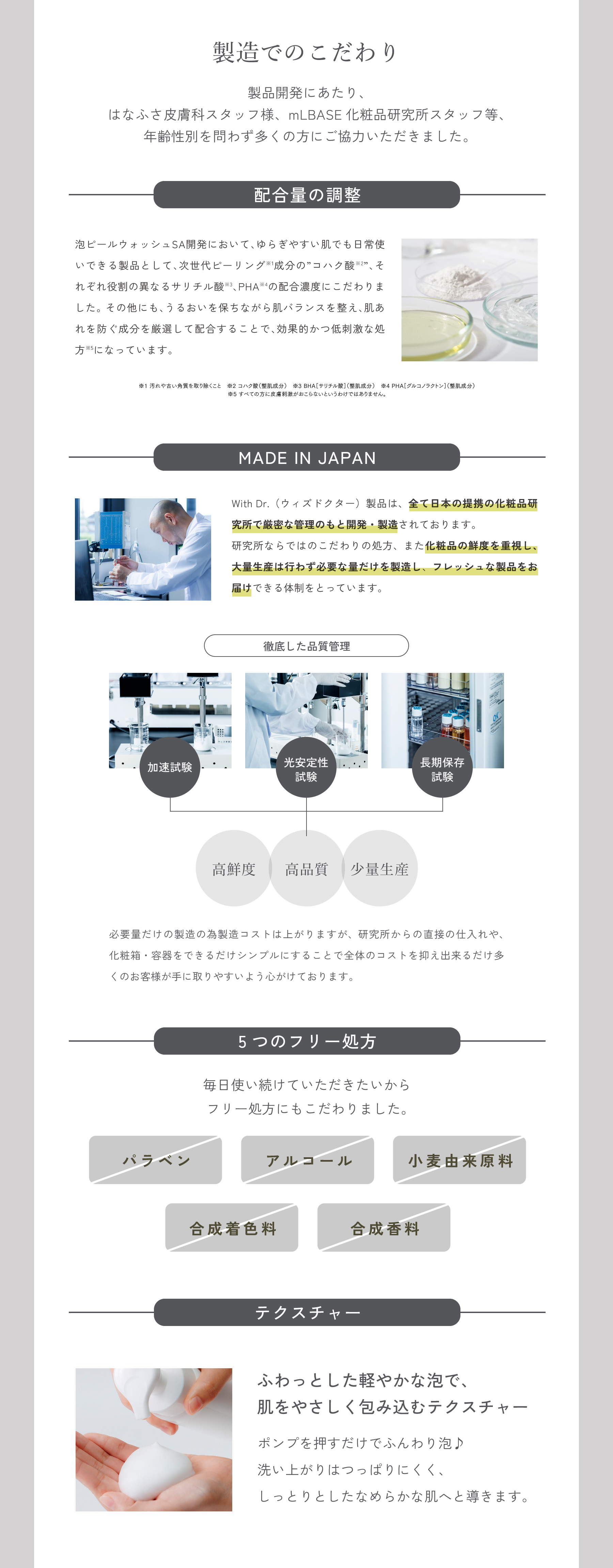 日本製 / MADE IN JAPAN / ラボ